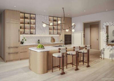 Delano Residences Miami Kitchen