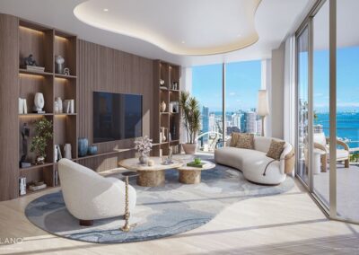 Delano Residences Miami Great Room